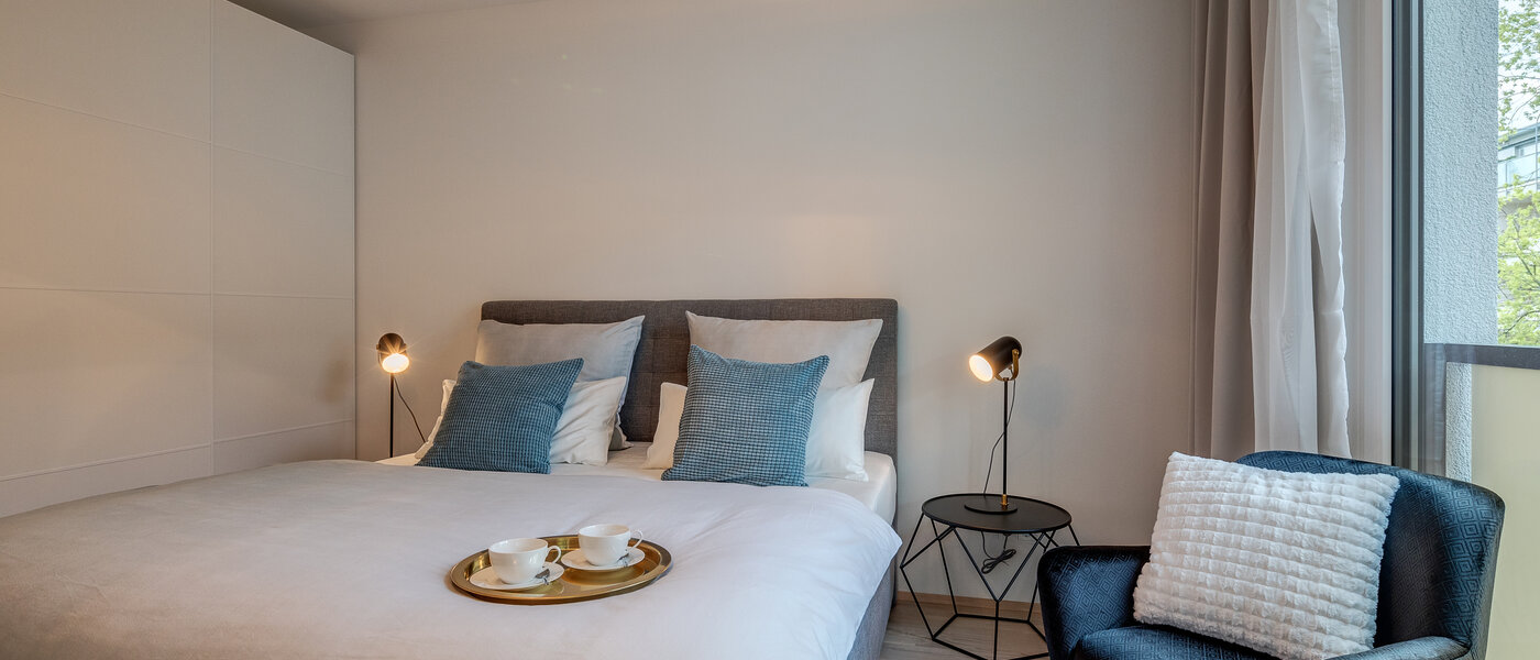 公寓 München Sendling 03 卧室 10973