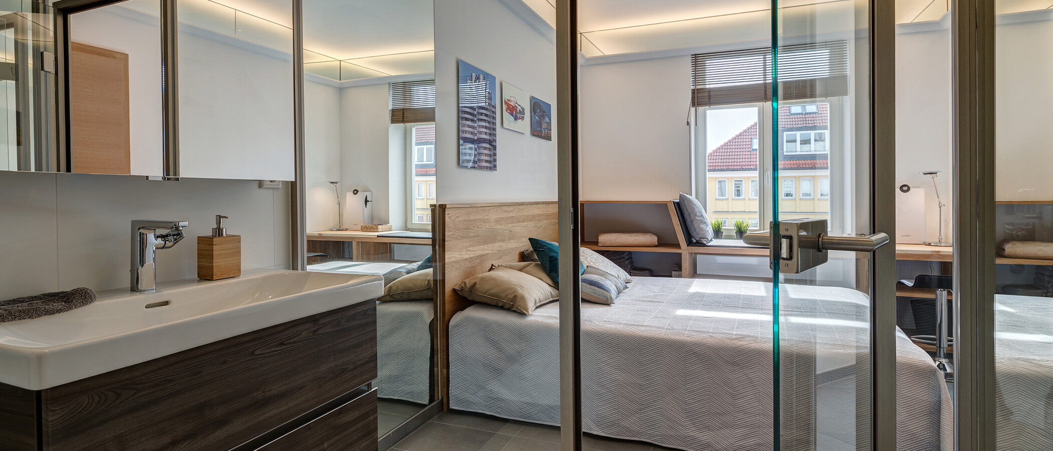公寓 München Haidhausen 01 卫生间 10977