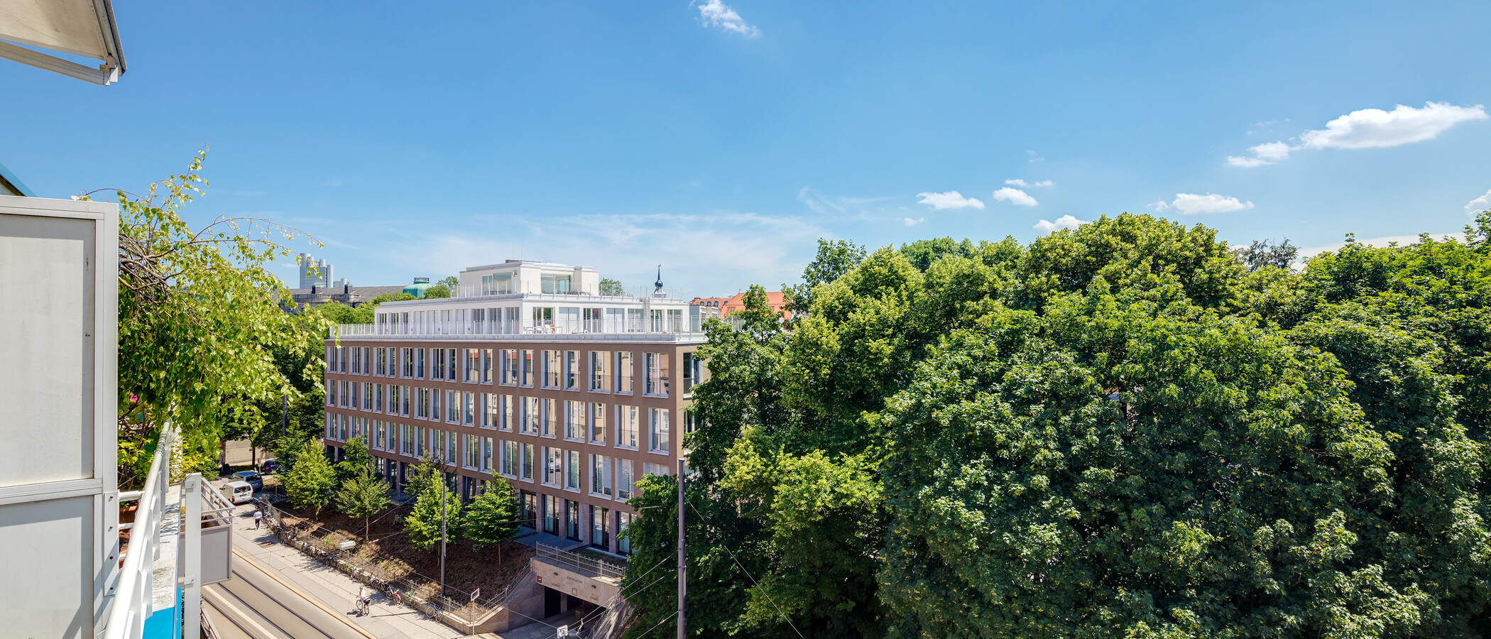 屋顶露台公寓 München Bogenhausen 02 景观 11076