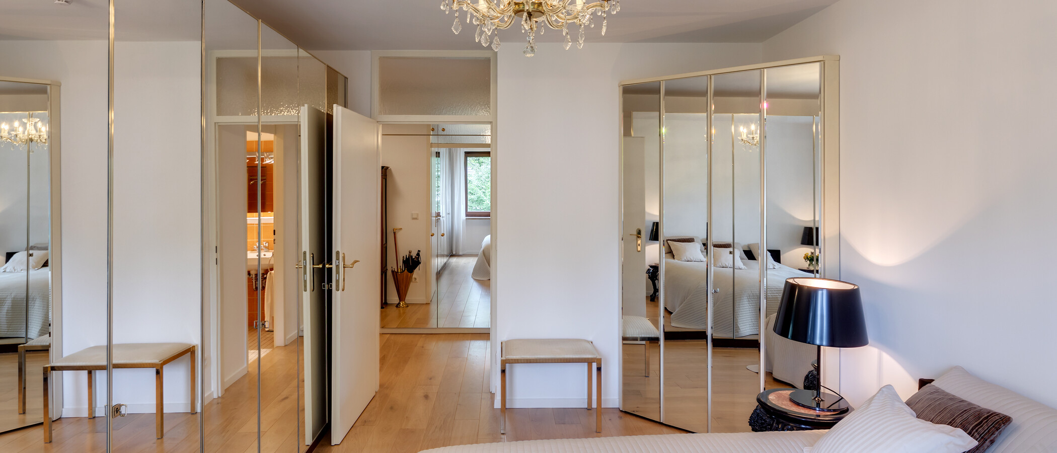 公寓 München Herzogpark 03 卧室 11149