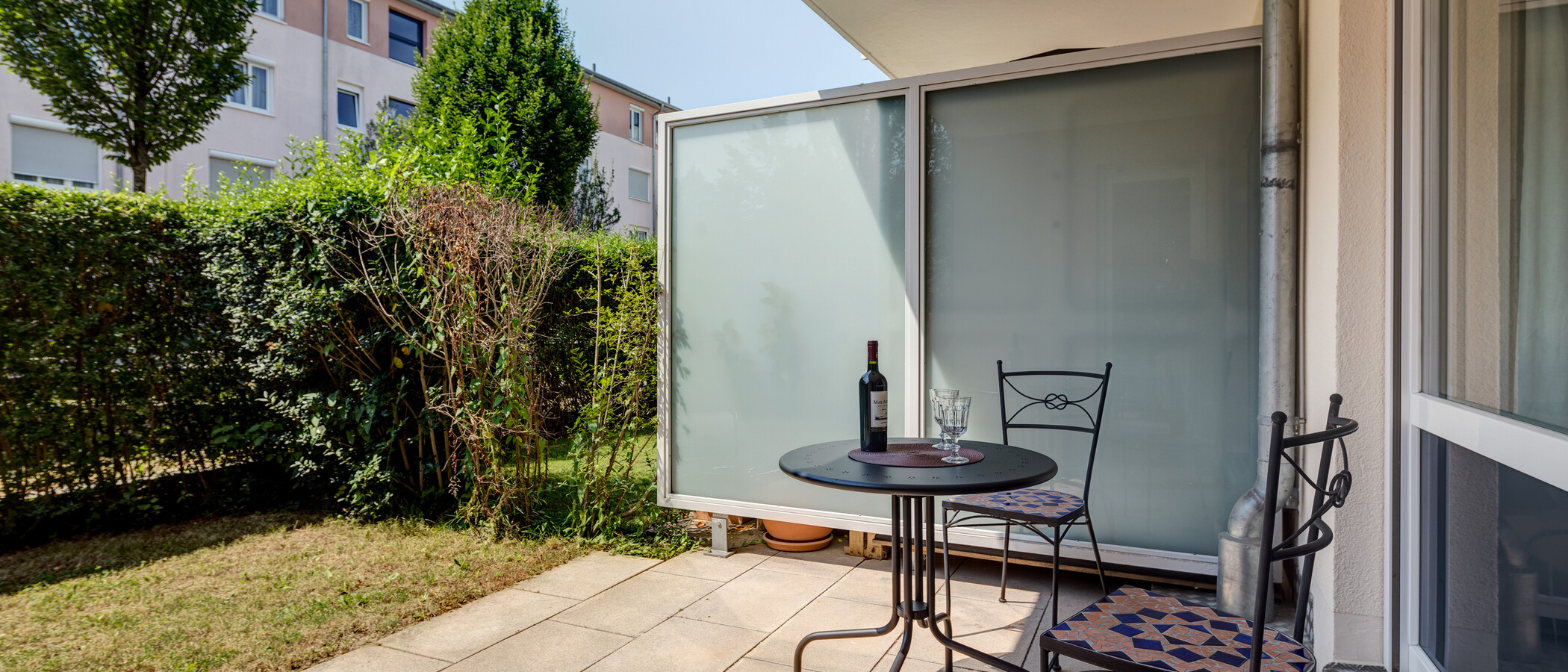 公寓 München Bogenhausen 01 露台 11173