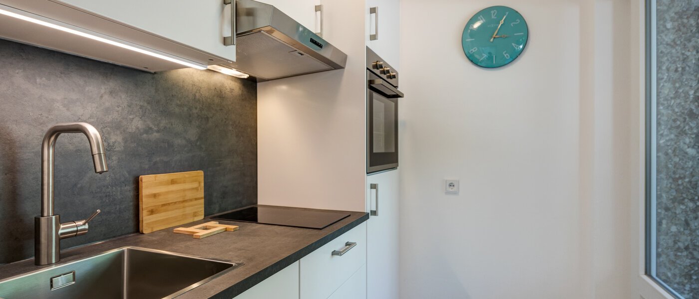 公寓 München Schwabing-West (rund um den Bonner Platz) 02 厨房 11195