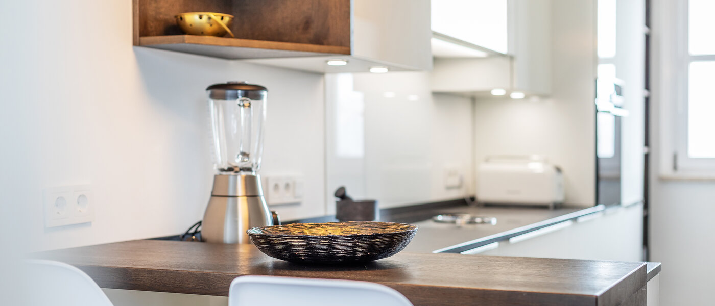 屋顶露台公寓 München Arabellapark 04 厨房 11226