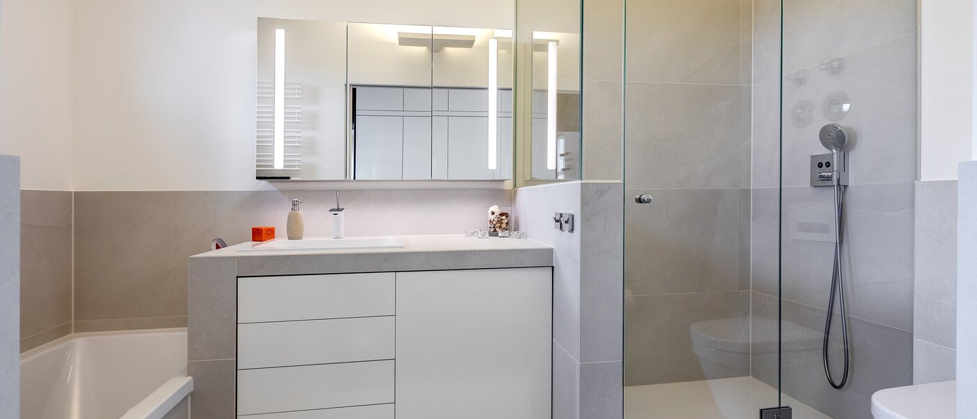 屋顶露台公寓 München Arabellapark 01 卫生间 11226