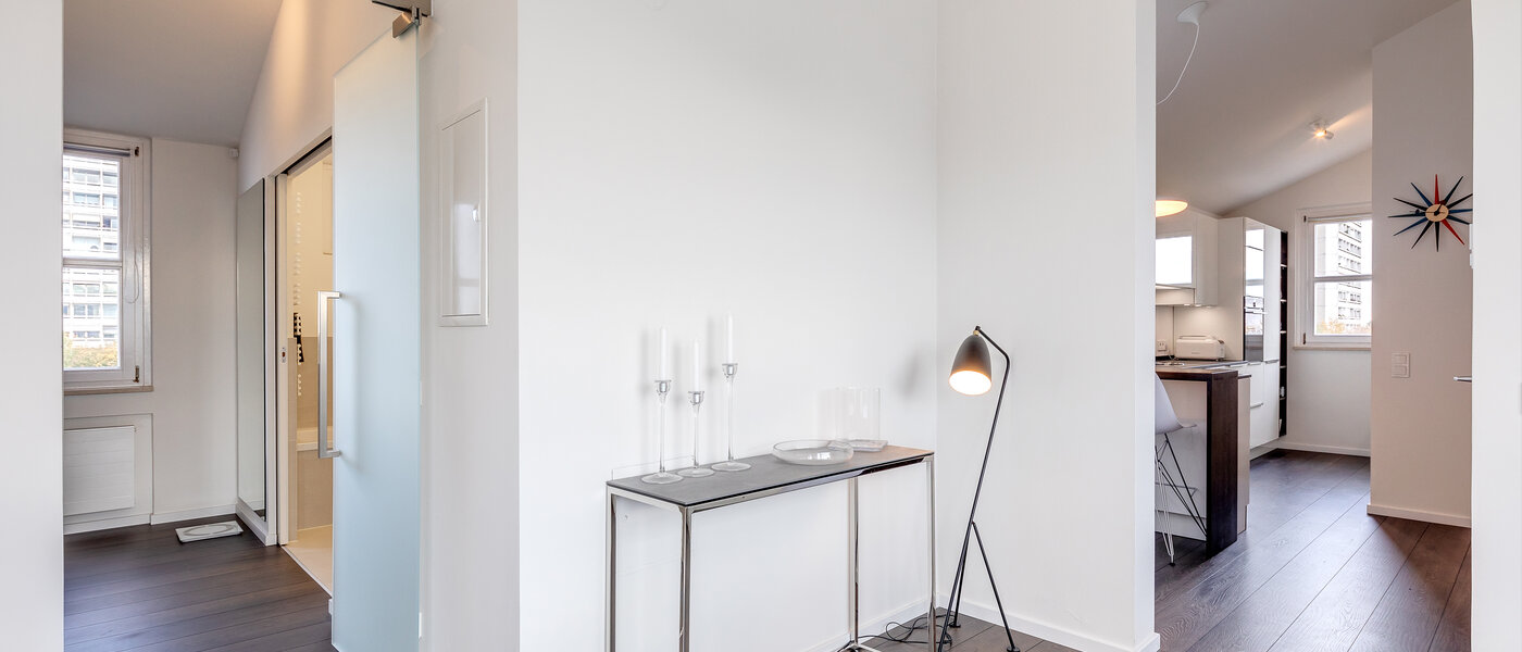 屋顶露台公寓 München Arabellapark 01 门厅 11226