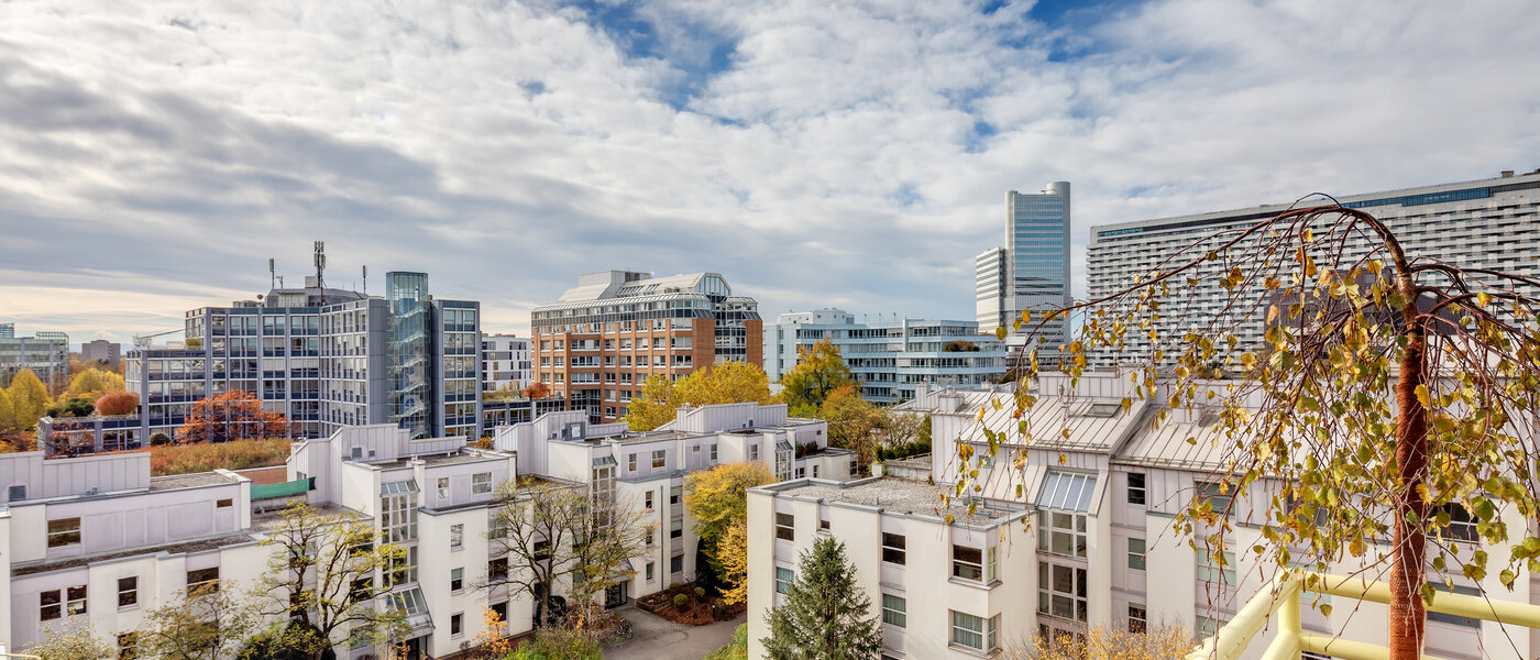 屋顶露台公寓 München Arabellapark 02 景观 11226