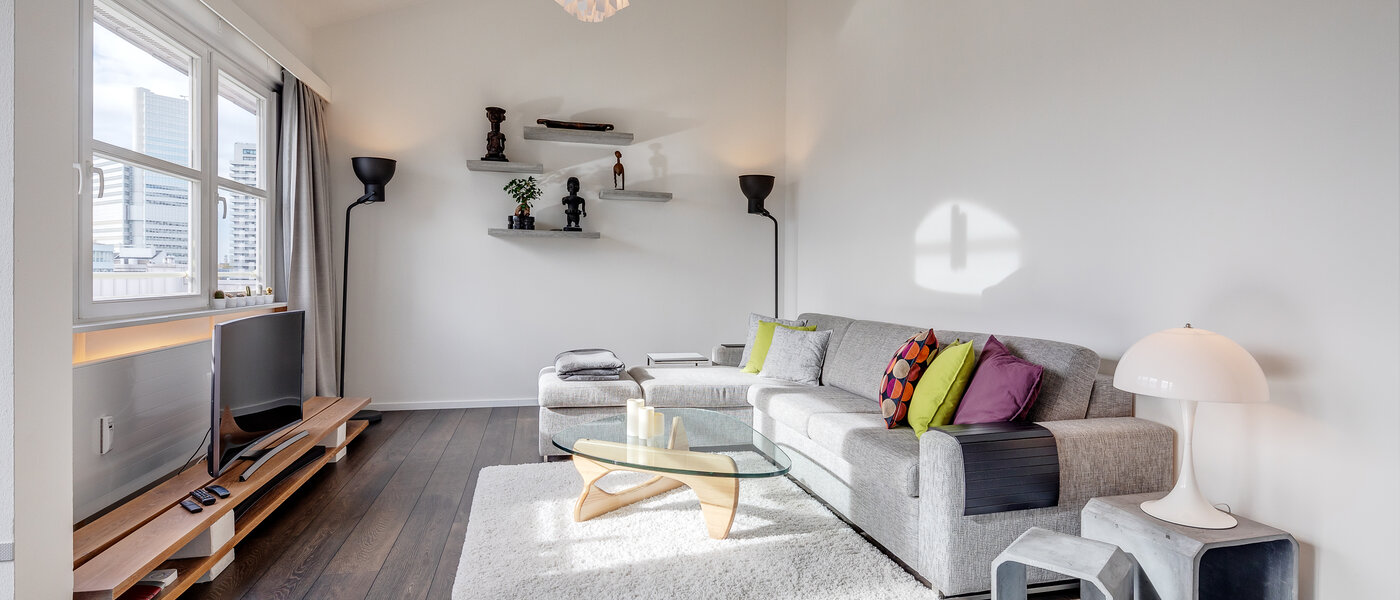 屋顶露台公寓 München Arabellapark 01 生活区 11226