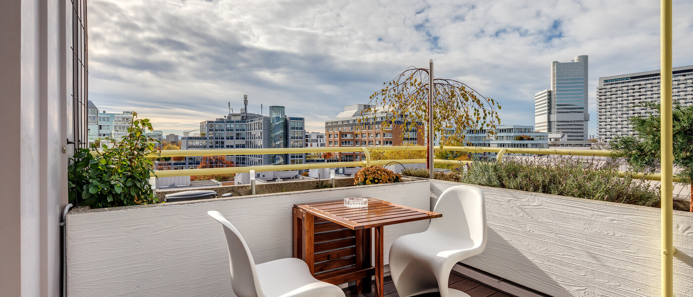 屋顶露台公寓 München Arabellapark 02 屋顶露台 11226