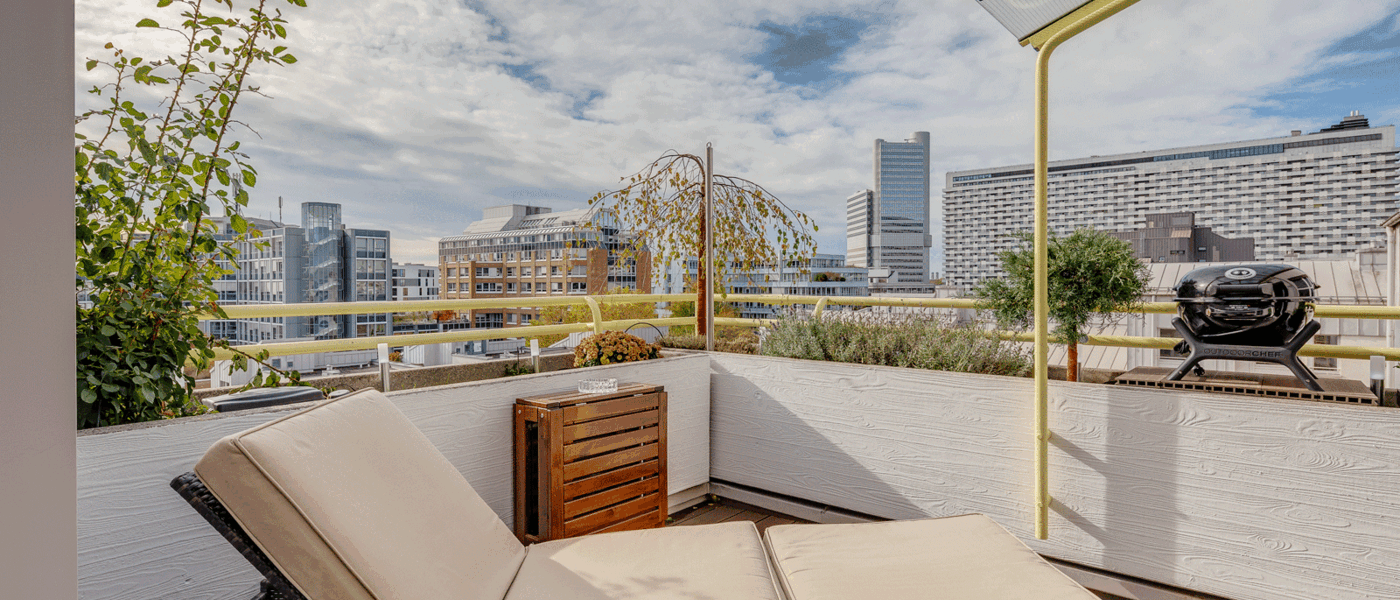 屋顶露台公寓 München Arabellapark 03 屋顶露台 11226