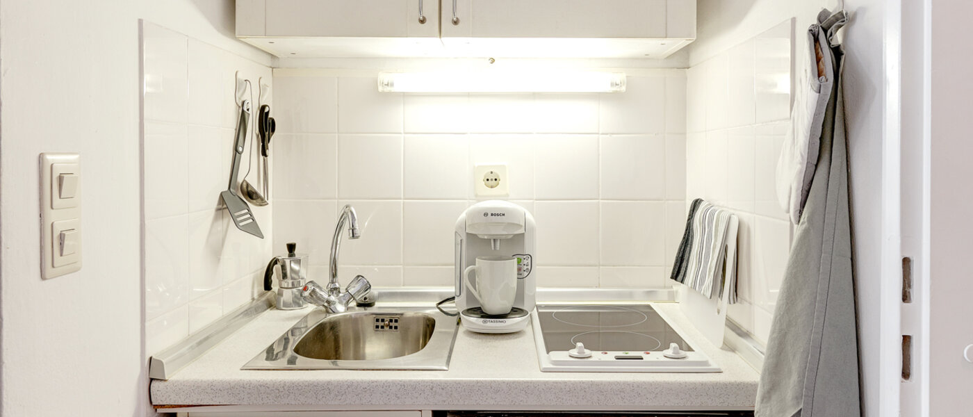 公寓 München Olympiadorf 01 厨房 11239