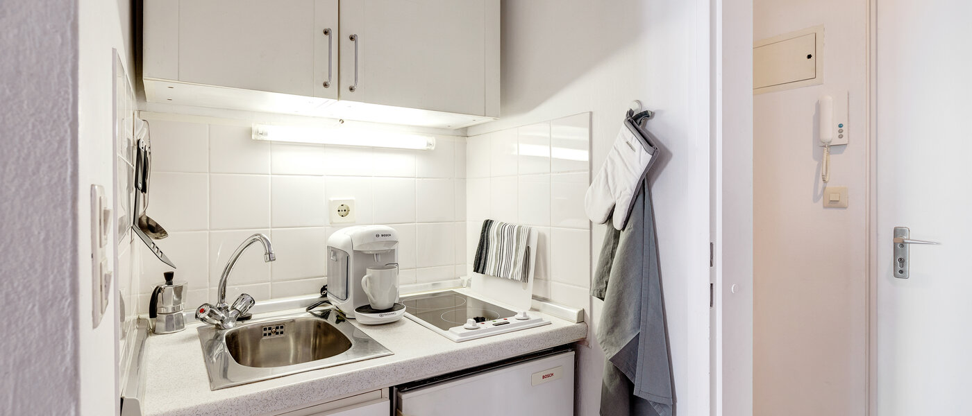 公寓 München Olympiadorf 02 厨房 11239