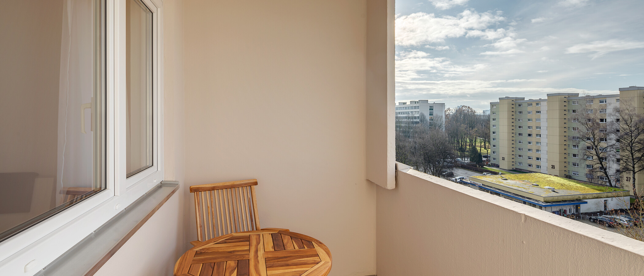 公寓 München Johanneskirchen 01 阳台 11347
