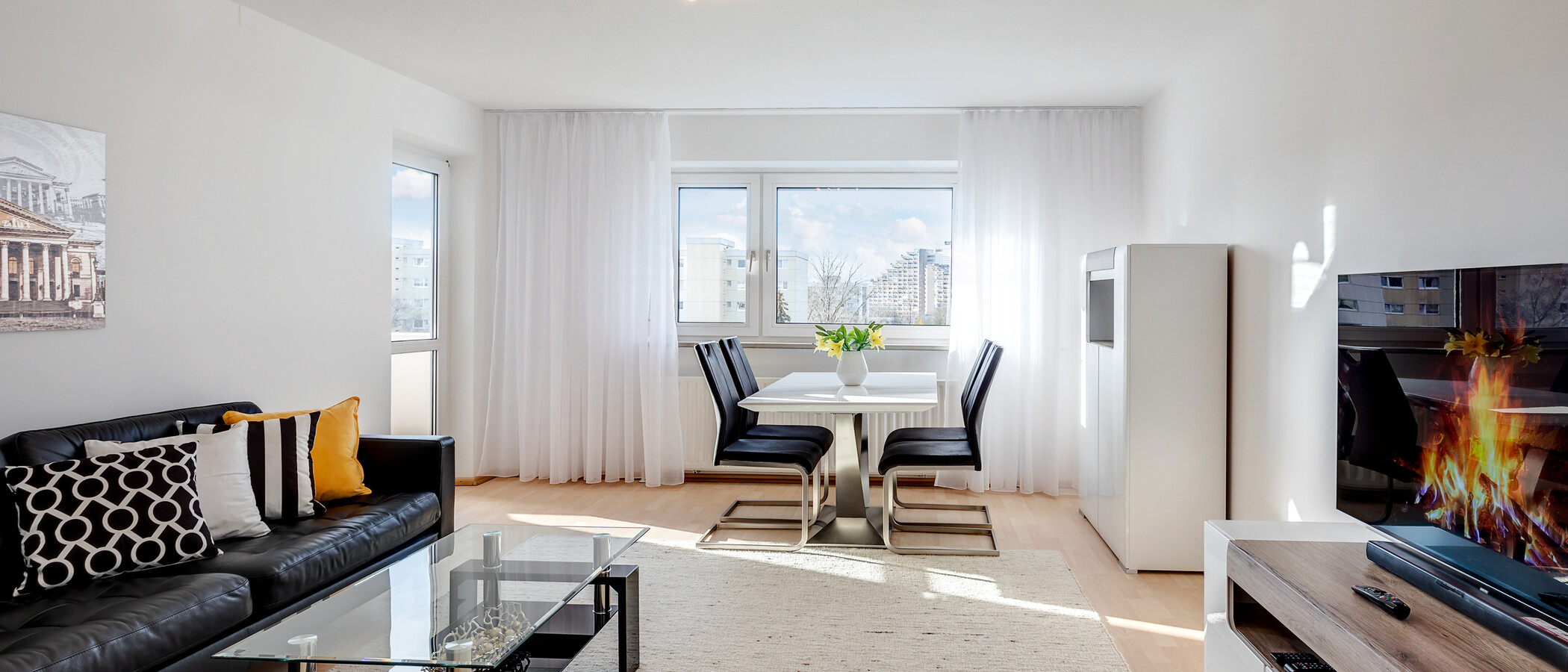 公寓 München Johanneskirchen 01 生活区 11347