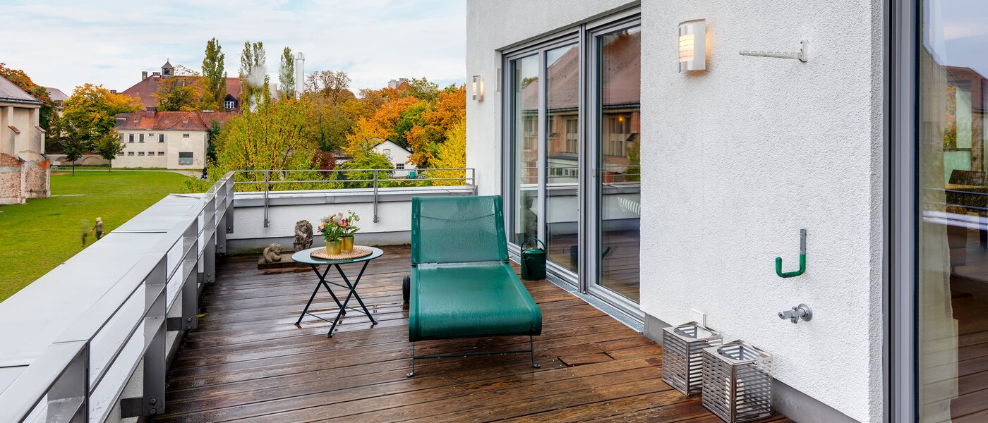 公寓 München Schwabing-West 01 阳台 11349