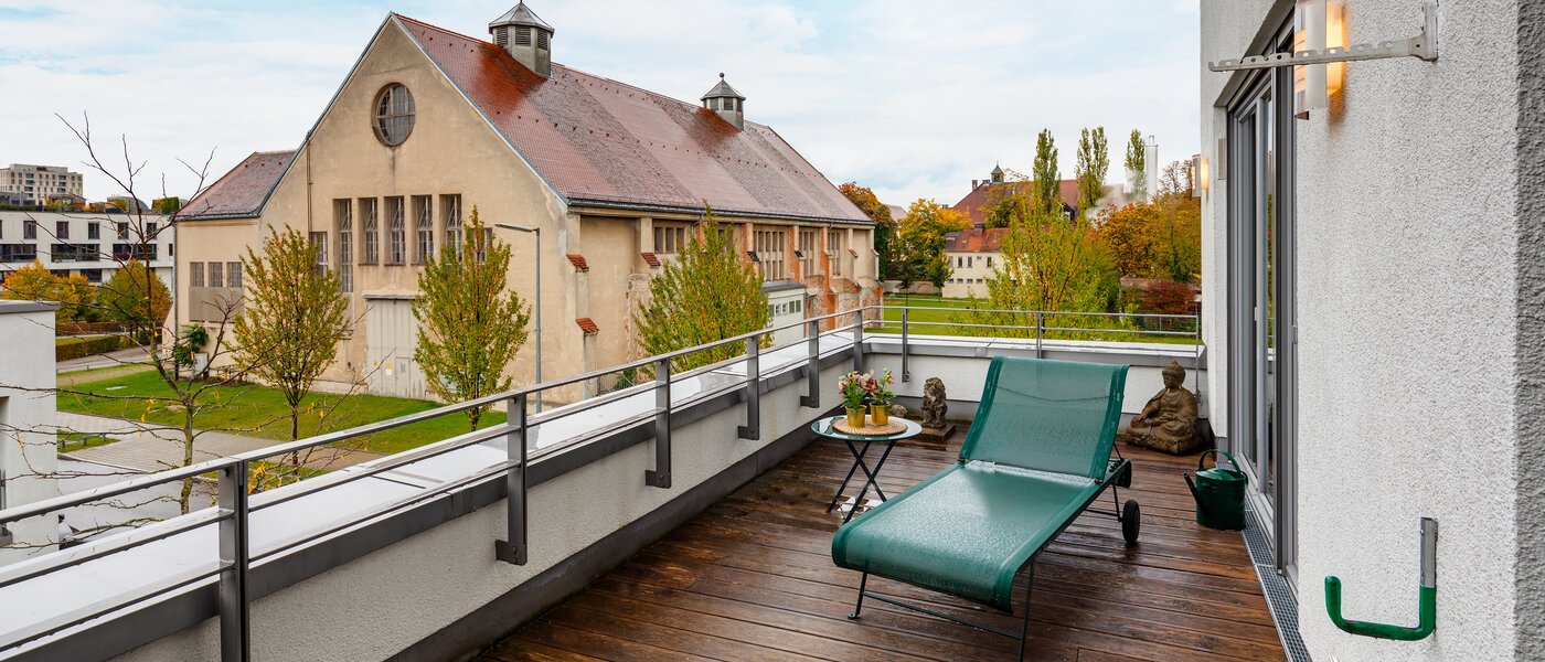 公寓 München Schwabing-West 02 阳台 11349