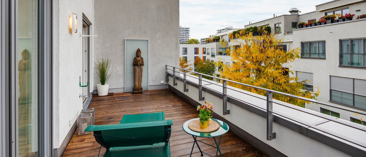 公寓 München Schwabing-West 03 阳台 11349