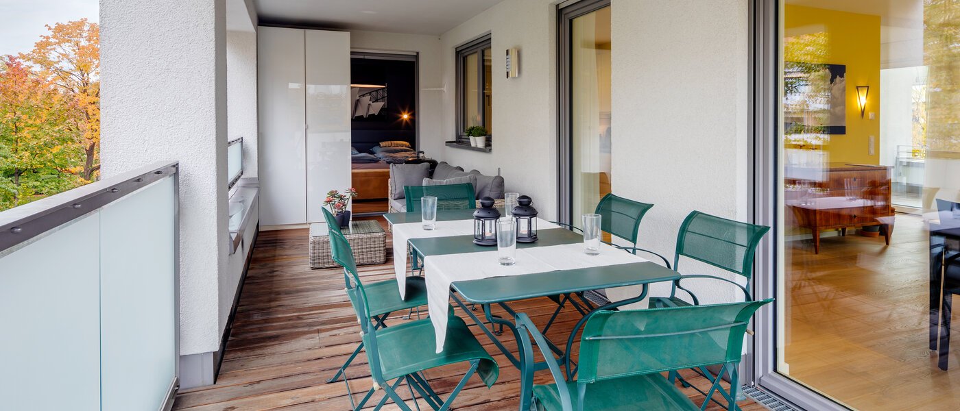 公寓 München Schwabing-West 01 第二阳台 11349