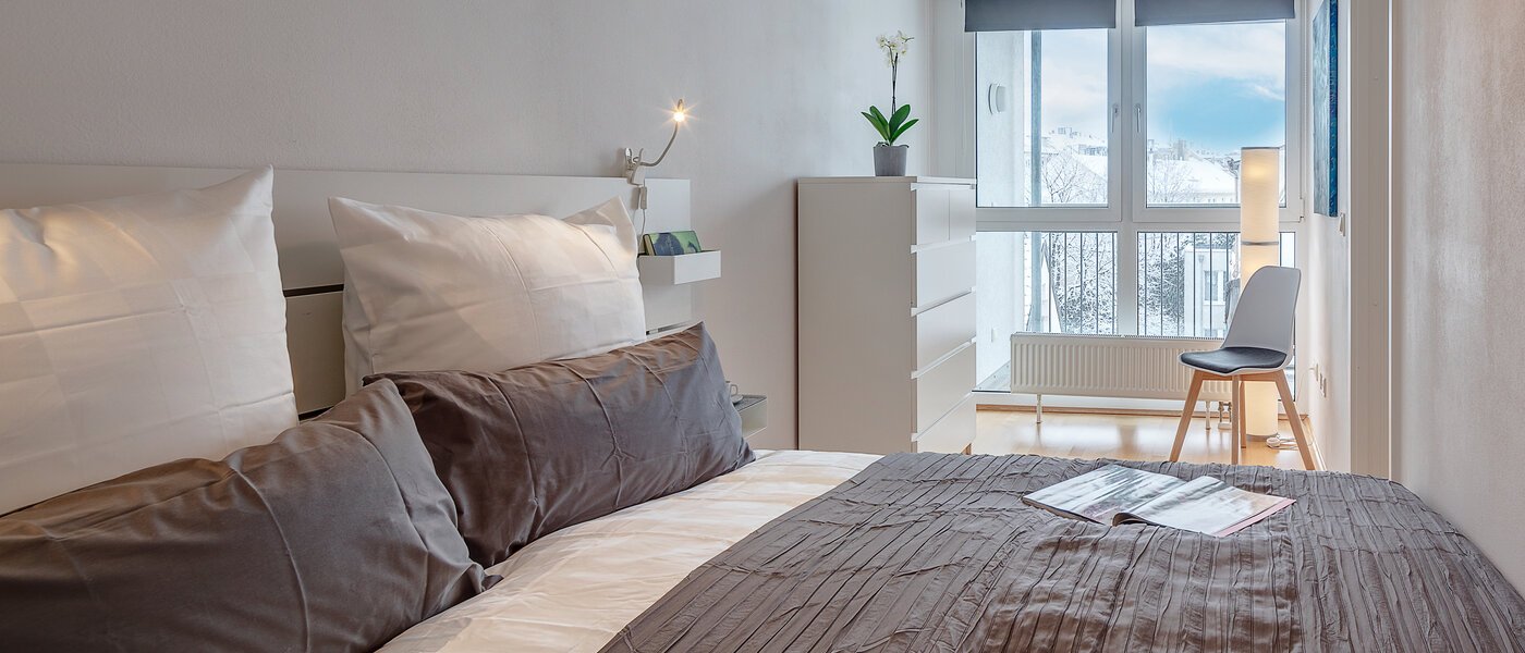 公寓 München Maxvorstadt - Westen 02 卧室 11480