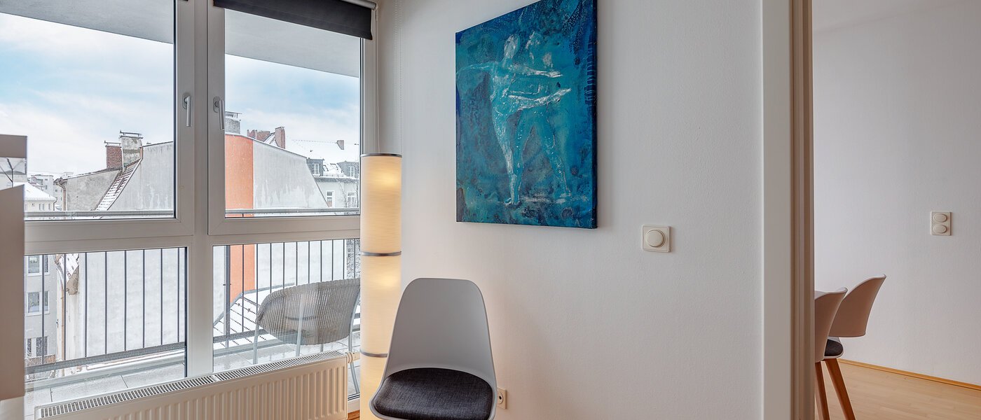 公寓 München Maxvorstadt - Westen 03 卧室 11480