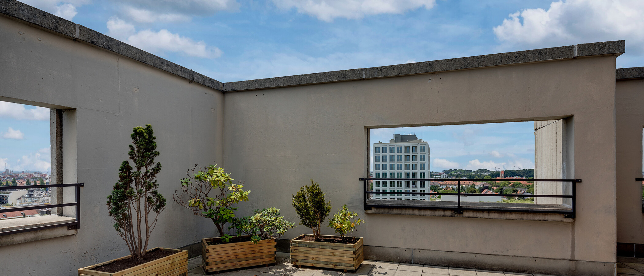 公寓 München Schwabing (rechts der Leopoldstraße) 03 共用露台 11509