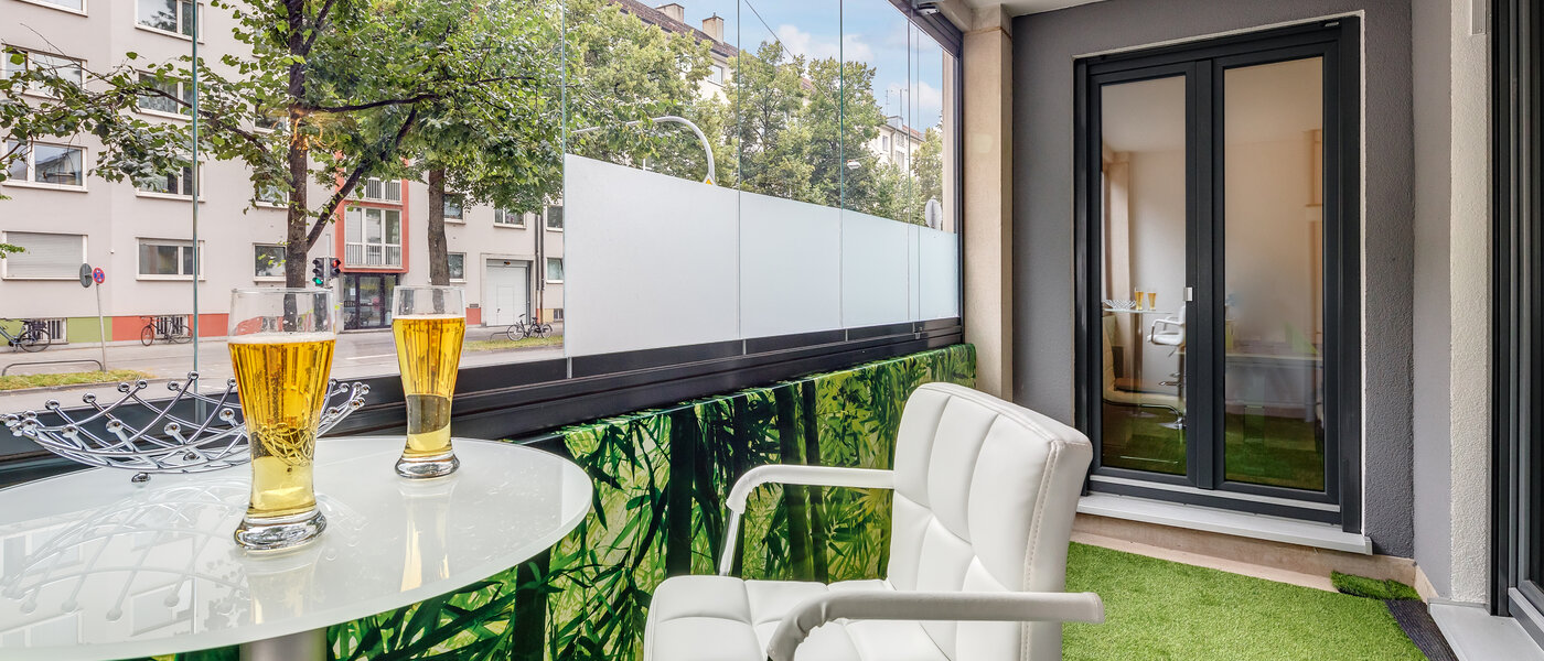 公寓 München Bogenhausen 03 半封闭式阳台 11684