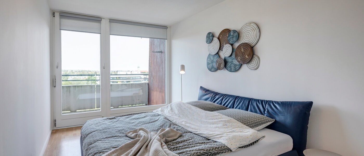 公寓 München Sendling 01 卧室 11703