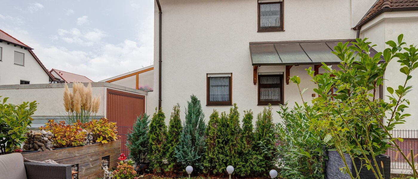 公寓 München Feldmoching 01 花园 11949