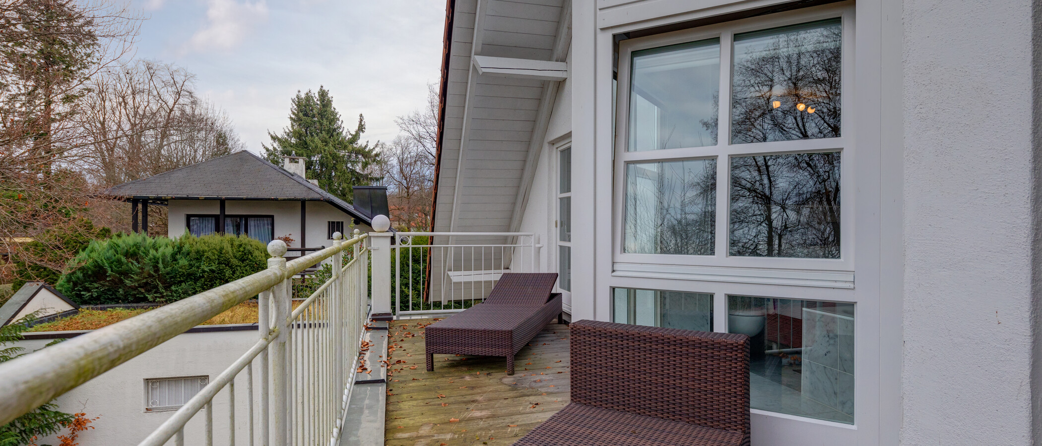 双层公寓 Pullach im Isartal 01 阳台 12007