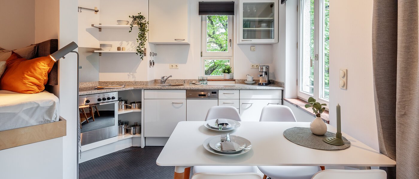 公寓 München Schwabing 01 厨房 12216