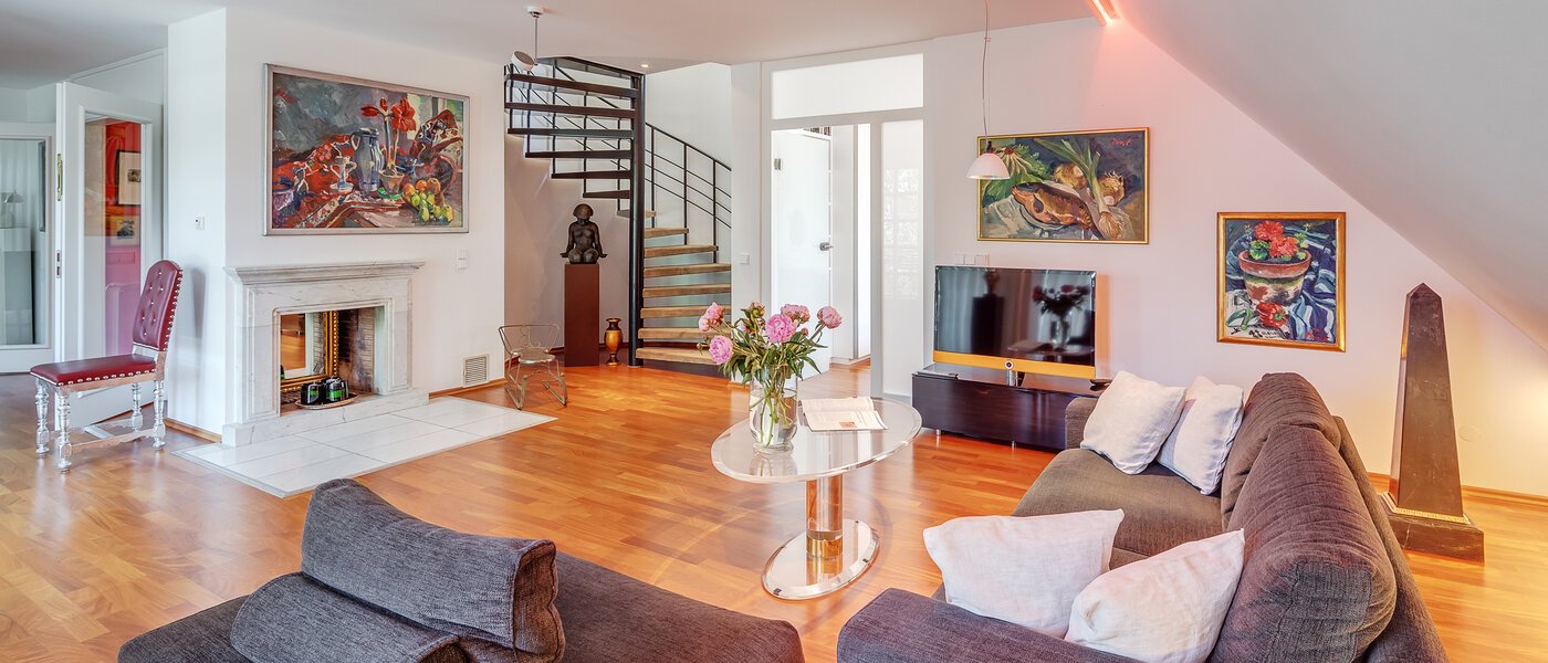 公寓 München Herzogpark 02 生活区 12265