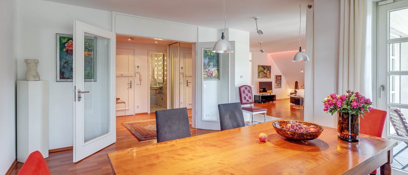 公寓 München Herzogpark 01 用餐区 12265