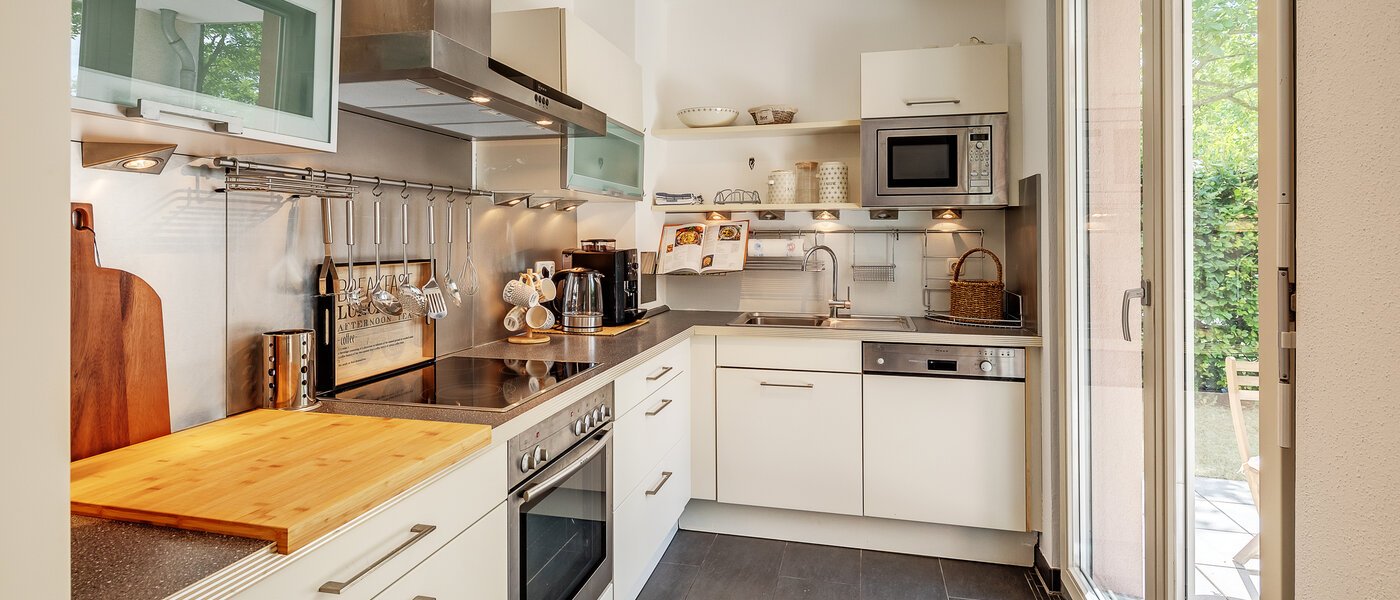 带花园公寓 München Messestadt Riem 01 厨房 12287