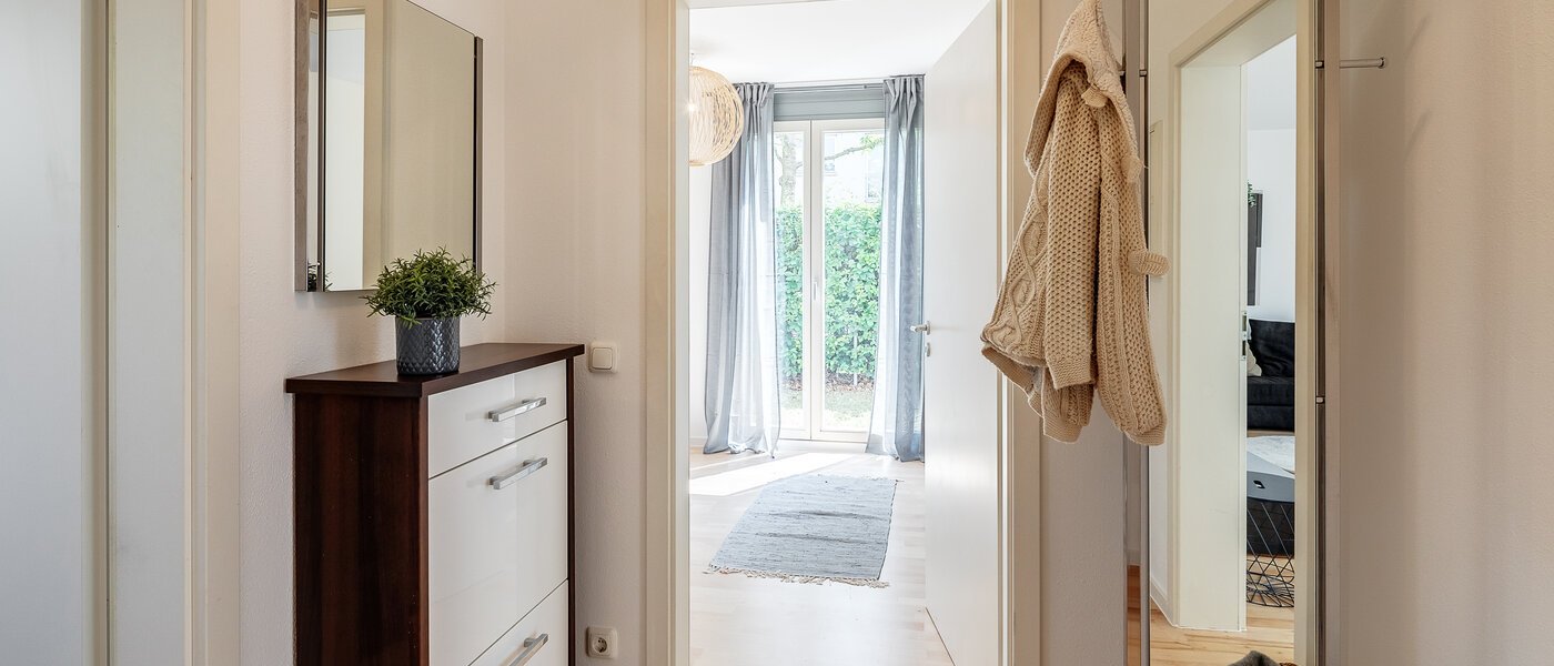 带花园公寓 München Messestadt Riem 01 门厅 12287