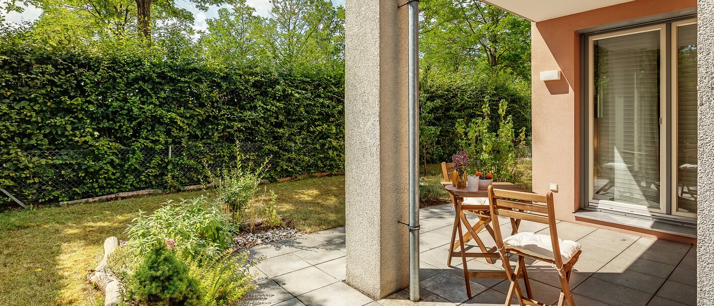 带花园公寓 München Messestadt Riem 02 露台 12287