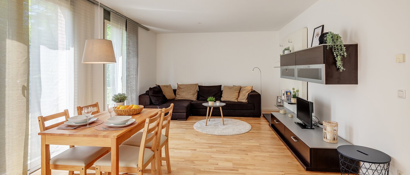 带花园公寓 München Messestadt Riem 01 生活区 12287