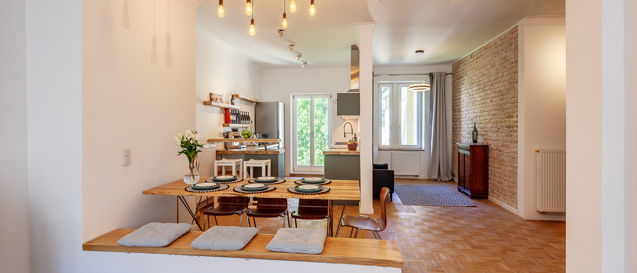 公寓 München Schwabing 02 用餐区 12306