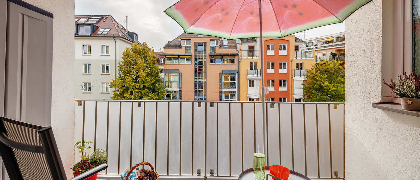 公寓 München Maxvorstadt 01 半封闭式阳台 12385