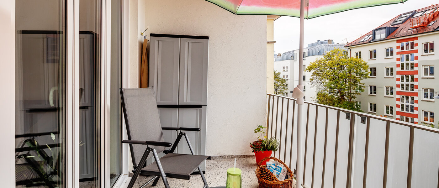 公寓 München Maxvorstadt 02 半封闭式阳台 12385