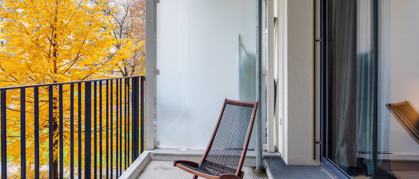 公寓 München Bogenhausen 01 阳台 12389