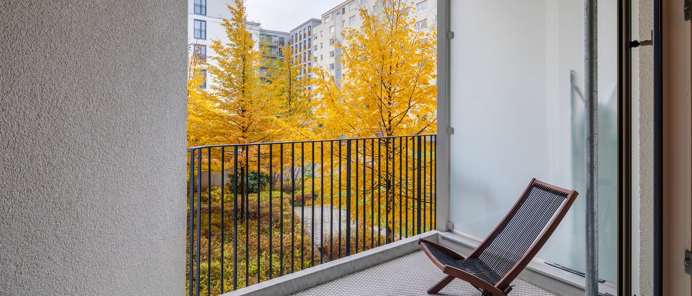 公寓 München Bogenhausen 03 阳台 12389