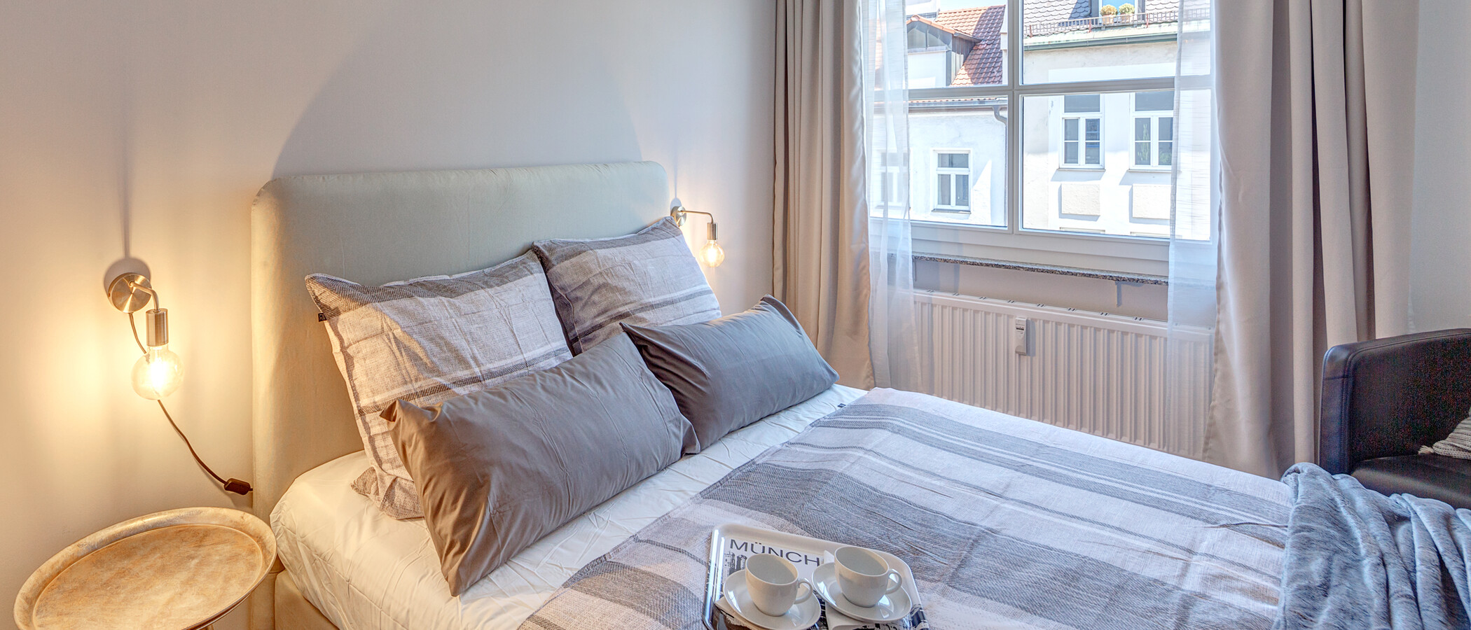 公寓 München Schwabing 02 第二卧室 12475