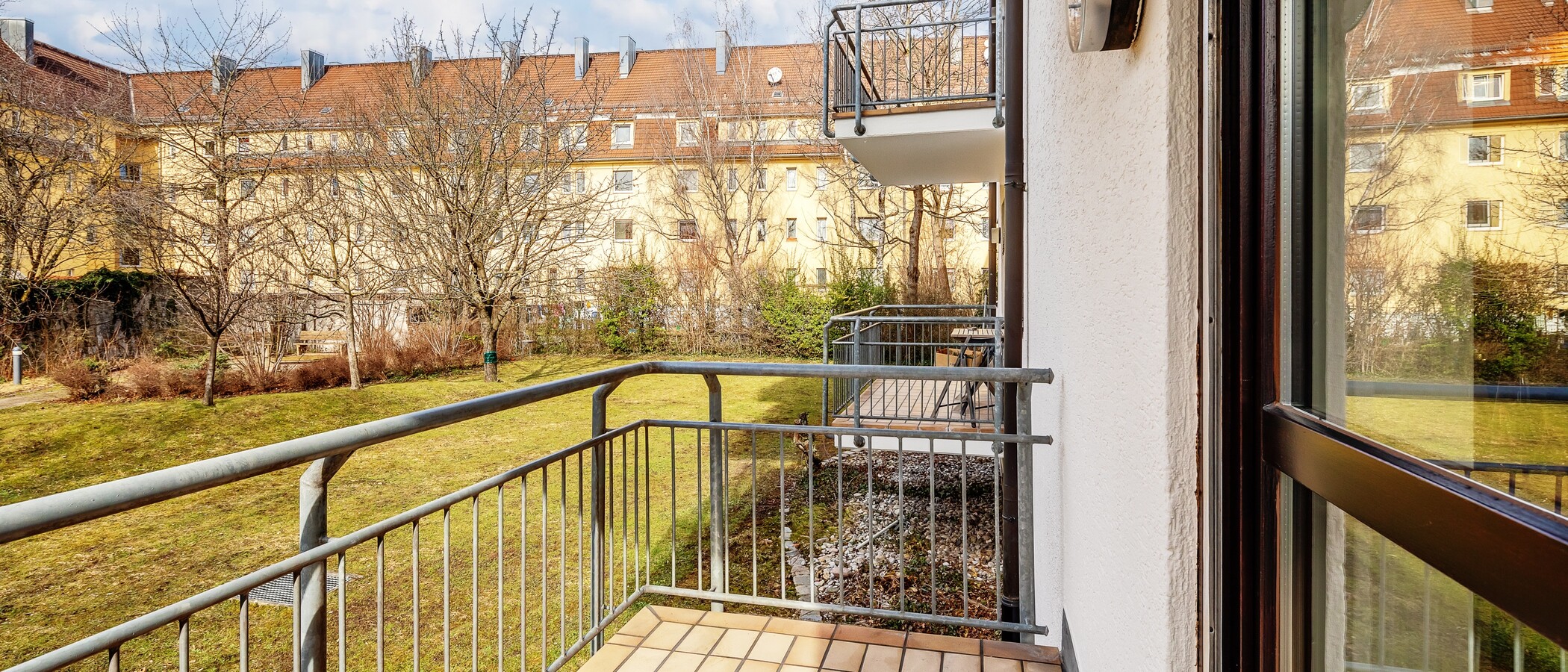 复式公寓 München Milbertshofen 02 阳台 12485