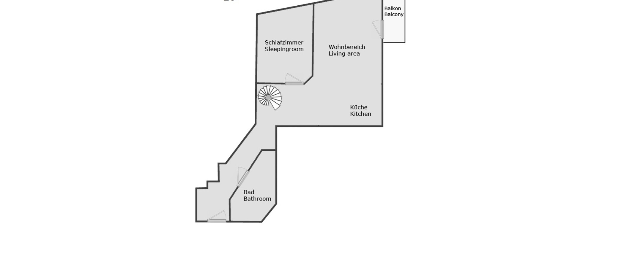 复式公寓 München Milbertshofen 01 平面图 12485