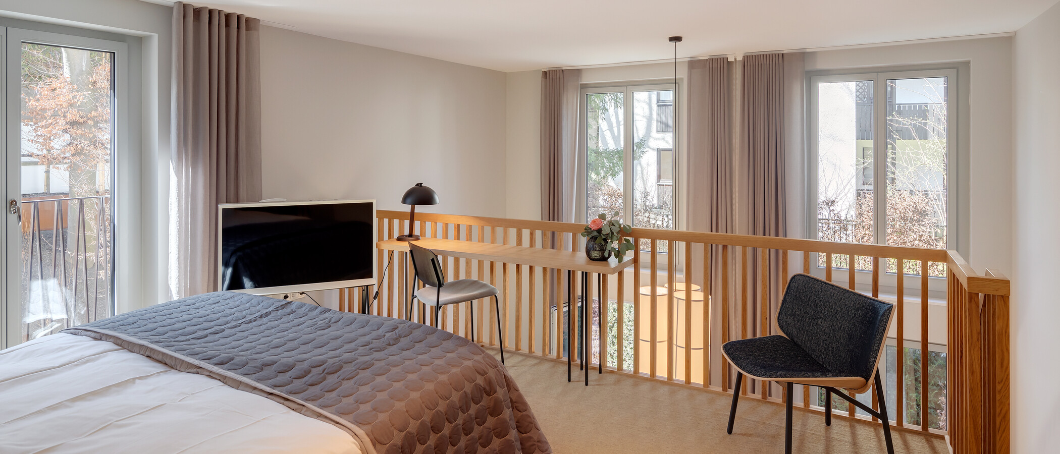 越层公寓 München Herzogpark 02 睡眠区 12522