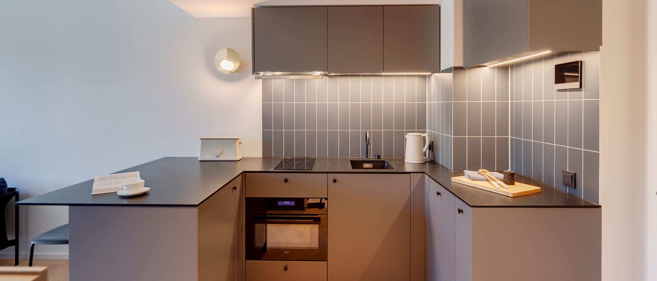 公寓 München Herzogpark 02 厨房 12523