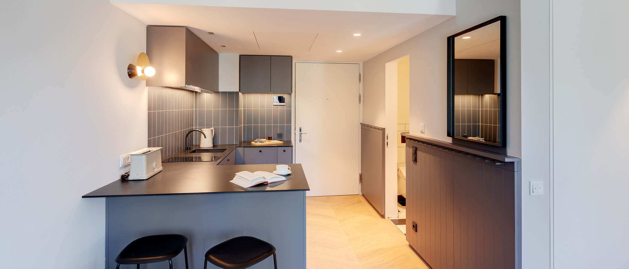 公寓 München Herzogpark 02 生活区 12523