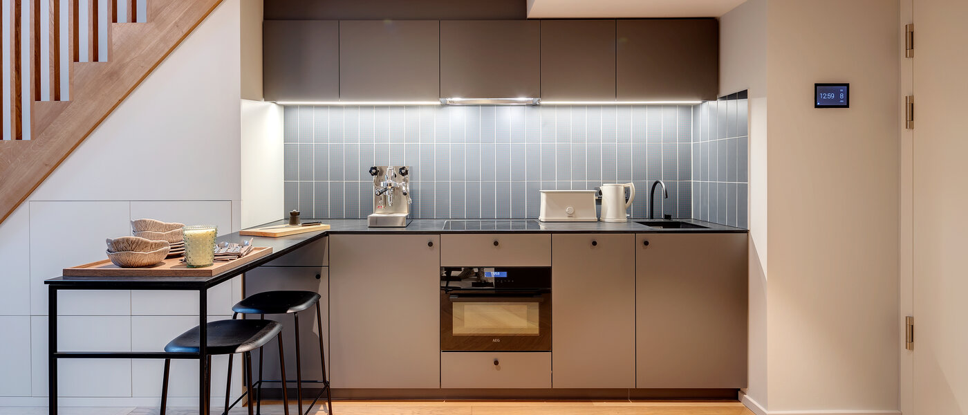 越层公寓 München Herzogpark 01 厨房 12615