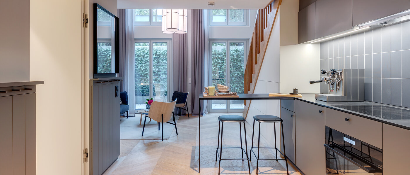 越层公寓 München Herzogpark 03 厨房 12615