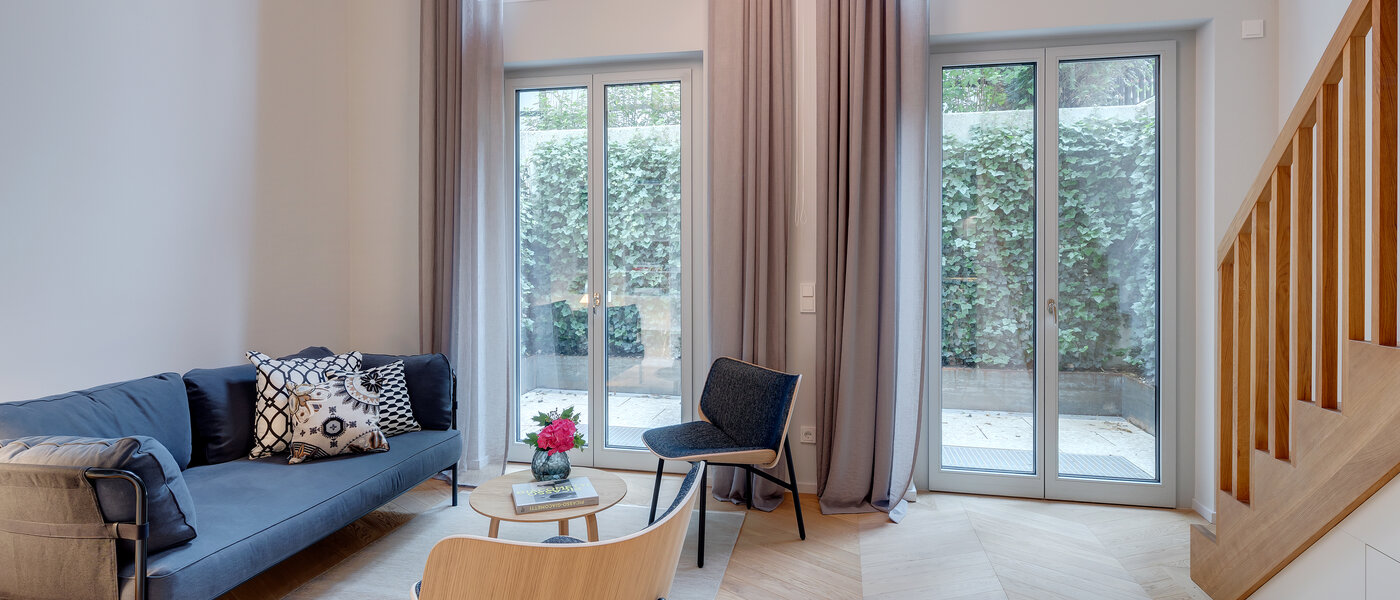 越层公寓 München Herzogpark 01 生活区 12615