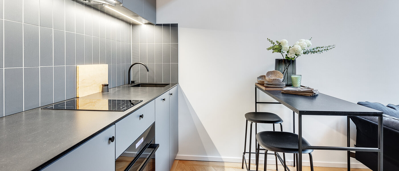 越层公寓 München Herzogpark 02 厨房 12618